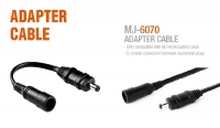 MJ-6070 Adapter kabel (ovale connector)