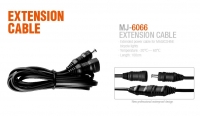 MJ-6066 Verlengkabel (ovale connector)
